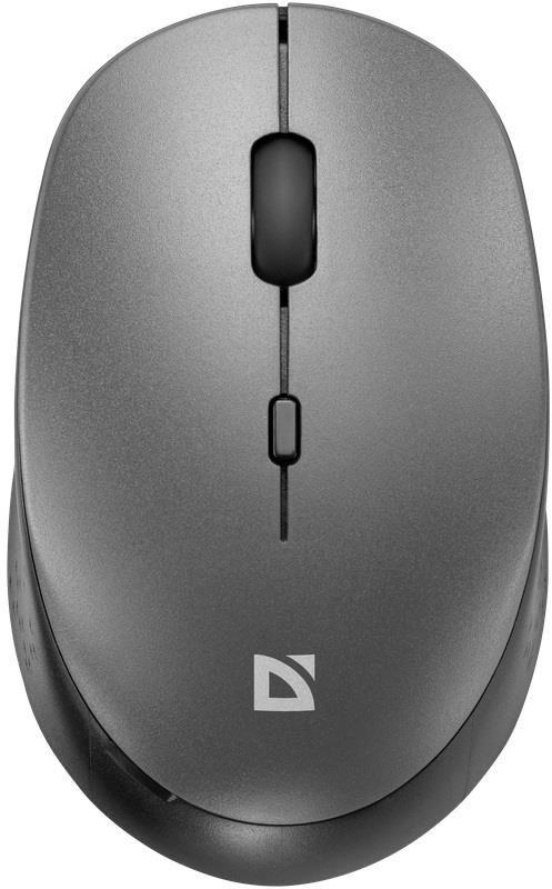 Mysz bezprzewodowa Defender AURIS MB-027 optyczna bezklikowa silent 1600dpi szara — zdjęcie 5