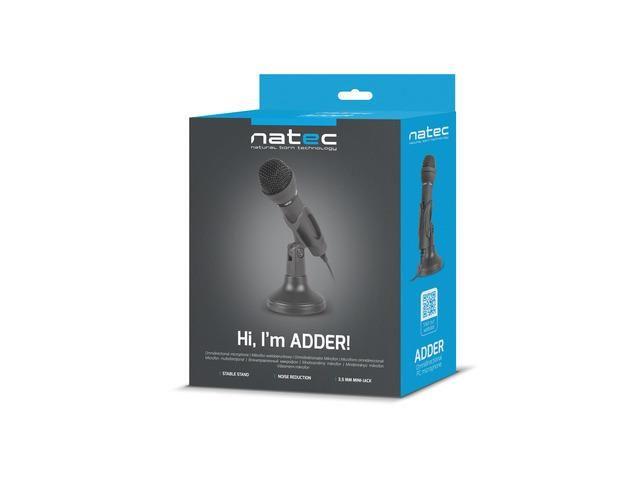 Mikrofon Natec ADDER Black — zdjęcie 2