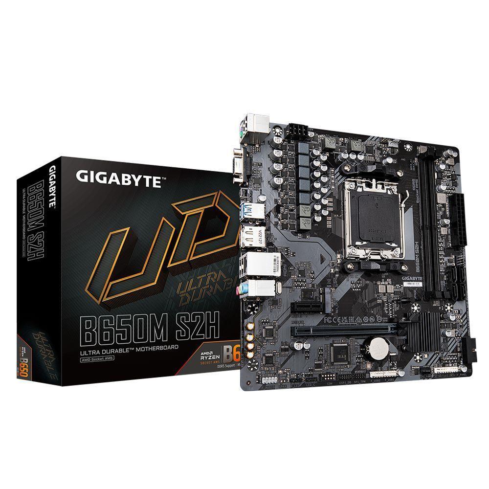 Płyta Gigabyte B650M S2H (rev. 1.0) /AMD B650/DDR5/SATA3/M.2/PCIe4.0/AM5/mATX — zdjęcie 5