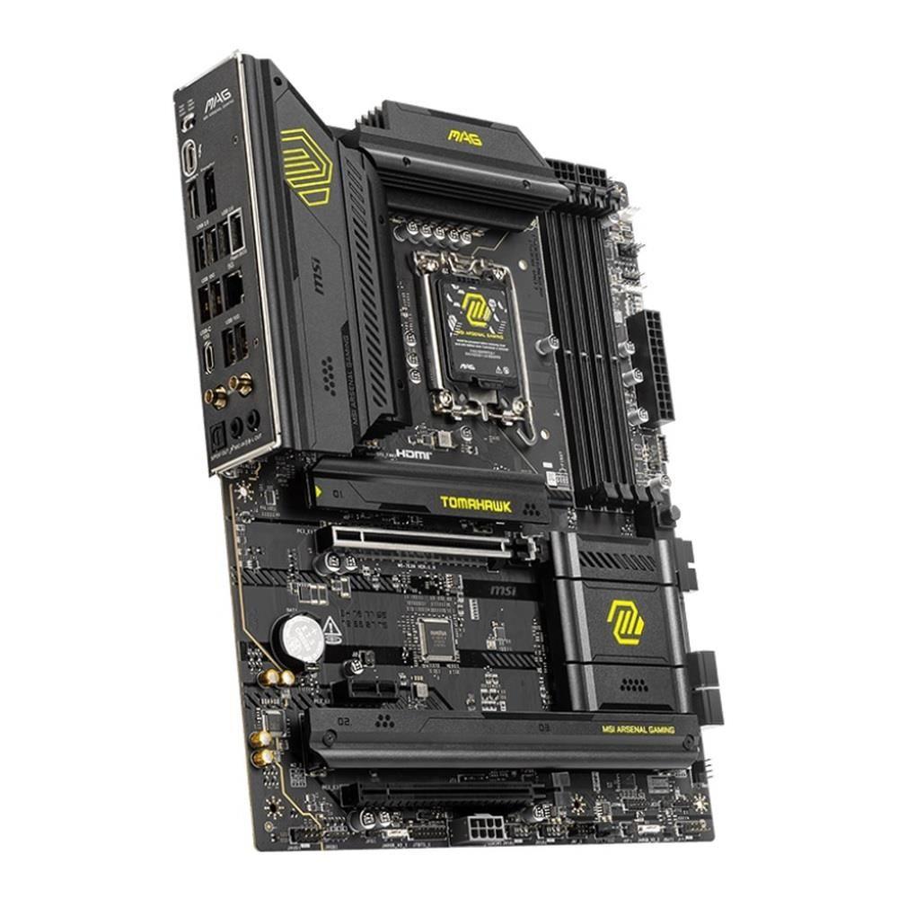 Płyta MSI MAG B860 TOMAHAWK WIFI /B860/DDR5/SATA3/M.2/TB4/WiFi/BT/PCIe5.0/s.1851/ATX — zdjęcie 3