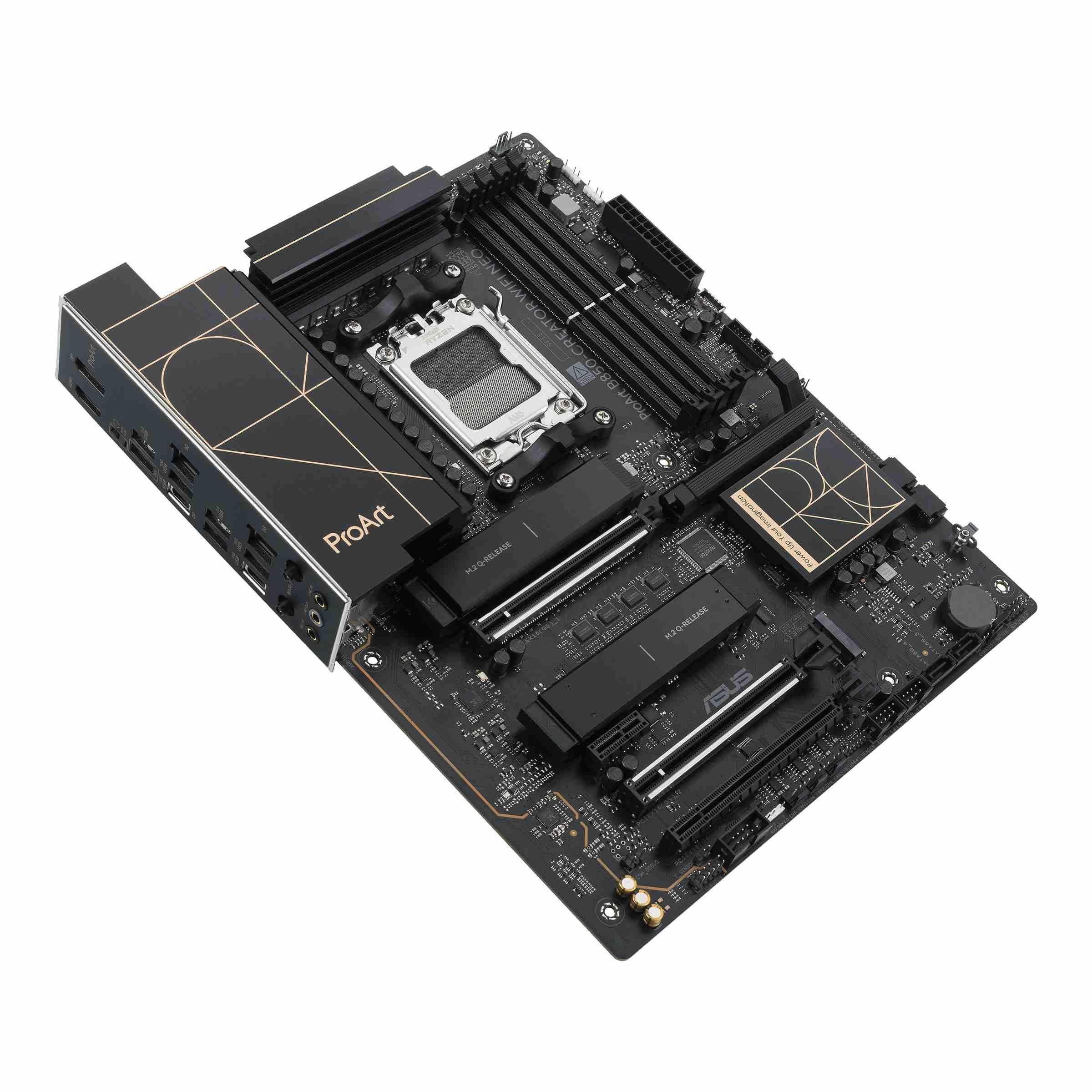 Płyta Asus PROART B850-CREATOR WIFI NEO /AMD B850/DDR5/SATA3/M.2/USB3.2/PCIe5.0/WiFi/BT/AM5/ATX — zdjęcie 4