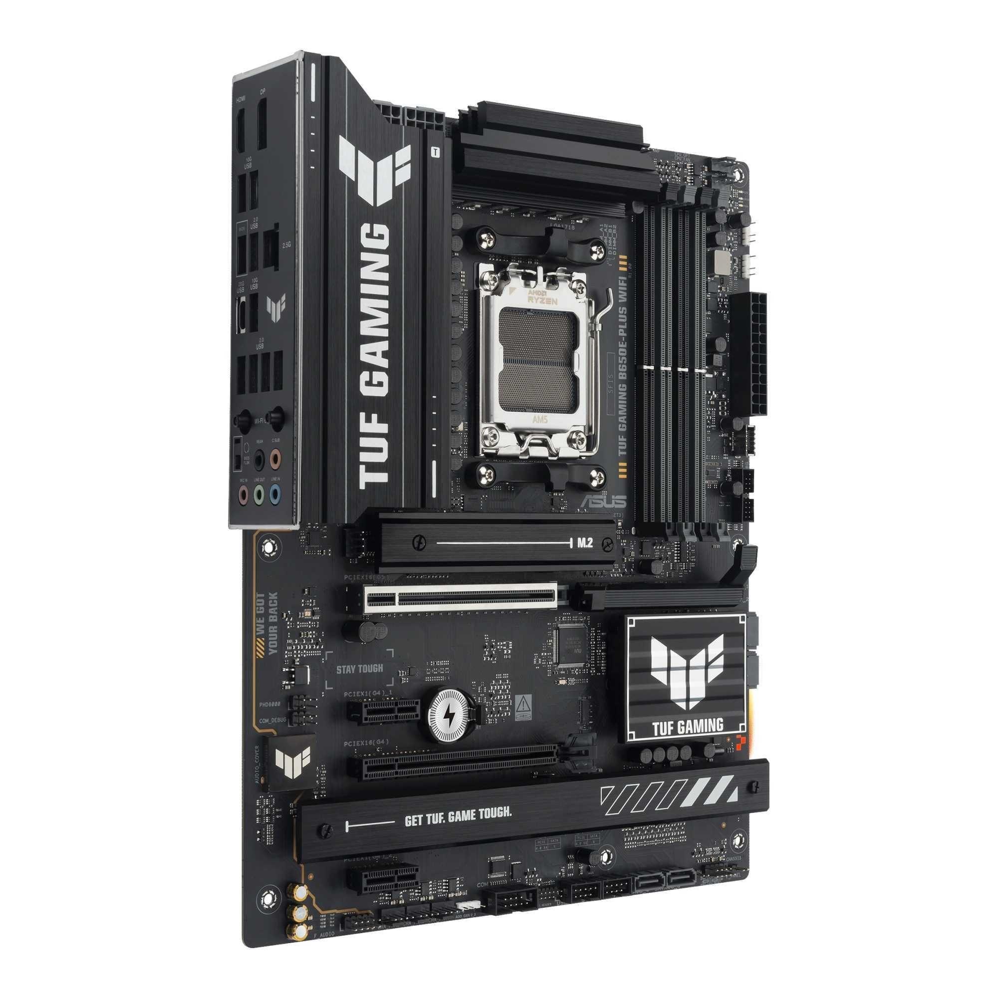 Płyta Asus TUF GAMING B650E-PLUS WIFI /AMD B650/DDR5/SATA3/M.2/USB3.2/WiFi/BT/PCIe5.0/AM5/ATX — zdjęcie 2