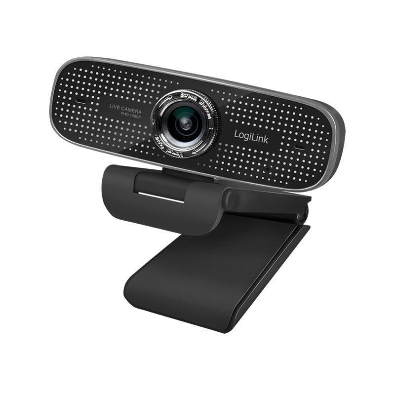 Kamera internetowa HD LogiLink UA0378 USB, 100°, podwójny mikrofon — zdjęcie 1