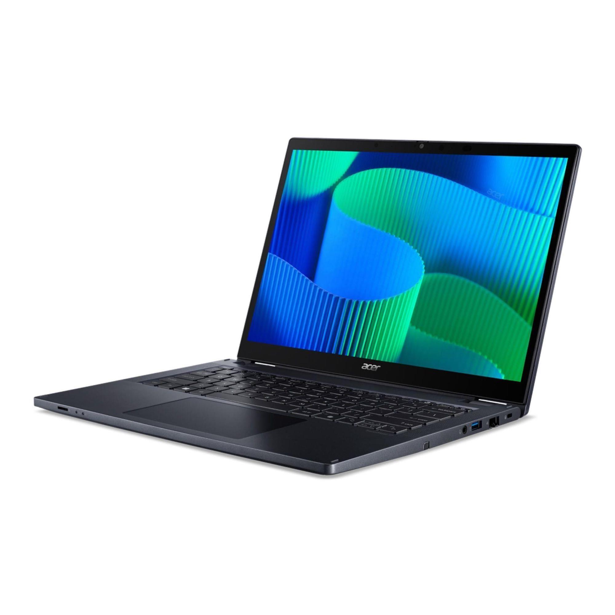Notebook Acer TravelMate Spin P4 TMP414RN-54-TCO 14"WUXGA Touch/Ultra 5 125U/16GB/SSD512GB/Intel/11PR Abyss Blue  3Y — zdjęcie 3