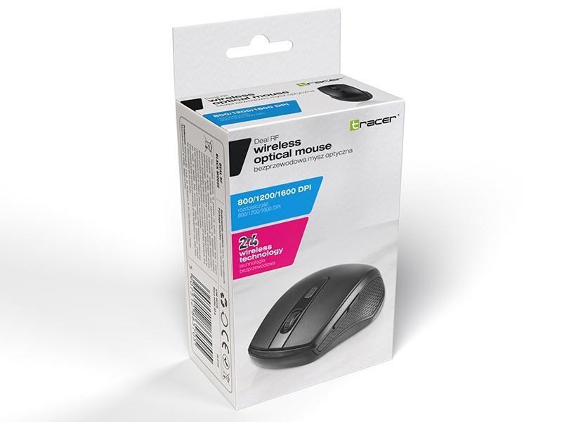 Mysz bezprzewodowa Tracer DEAL BLACK RF Nano optyczna — zdjęcie 5