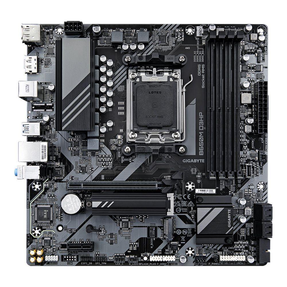 Płyta Gigabyte B650M D3HP /AMD B650/DDR5/SATA3/M.2/USB3.0/PCIe4.0/AM5/mATX — zdjęcie 1