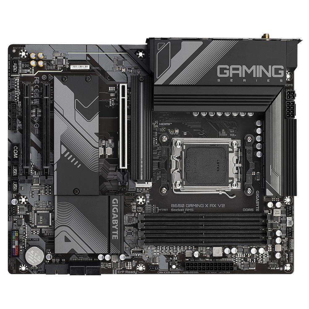 Płyta Gigabyte B650 GAMING X AX V2 /AMD B650/DDR5/SATA3/M.2/PCIe4.0/WiFi/BT/AM5/ATX — zdjęcie 3