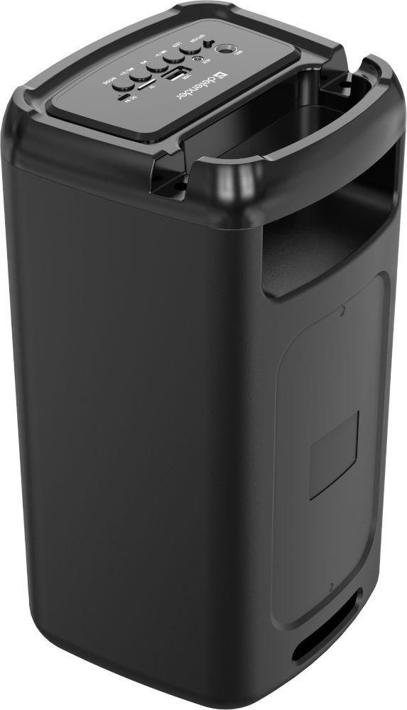 Głośnik Defender CONCERTO Bluetooth 20W MP3/FM/SD/USB/AUX/TWS/LED/MIC KARAOKE czarny + mikrofon — zdjęcie 7