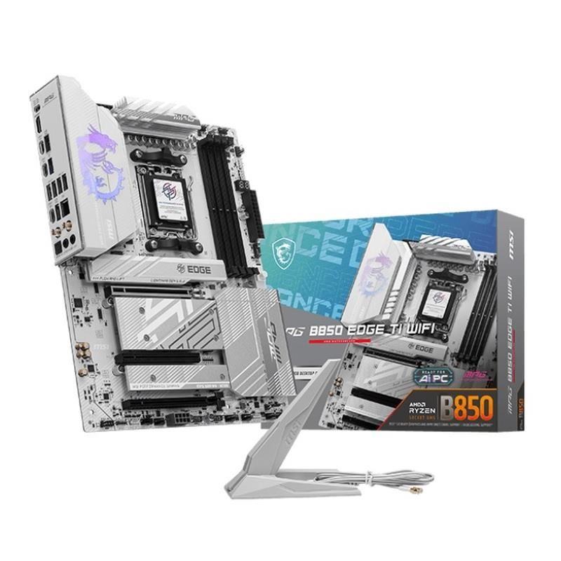 Płyta MSI MPG B850 EDGE TI WIFI /AMD B850/DDR5/SATA3/M.2/USB3.2/WiFi/BT/PCIe5.0/AM5/ATX — zdjęcie 5
