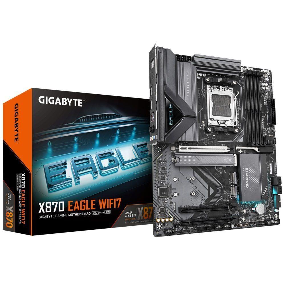 Płyta Gigabyte X870 EAGLE WIFI7 /AMD X870/DDR5/SATA3/M.2/USB4/PCIe5.0/WiFi/BT/AM5/ATX — zdjęcie 4