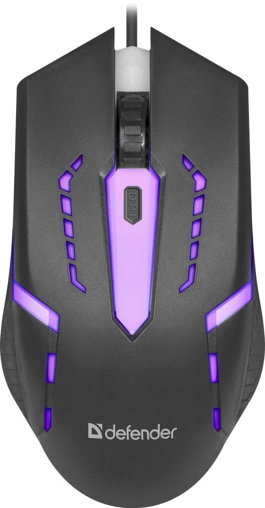 Mysz przewodowa Defender HIT MB-601 1200dpi 4P — zdjęcie 3