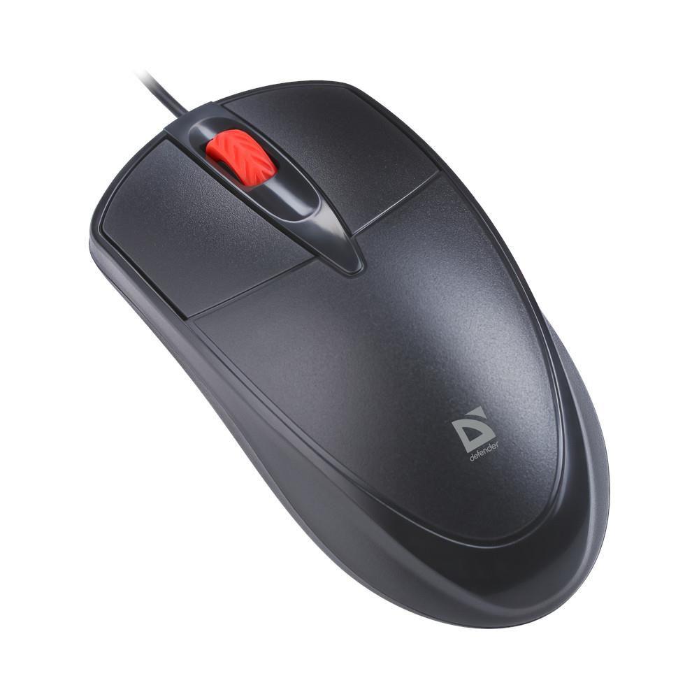 Mysz przewodowa Defender ICON MB-057 1000dpi bezklikowa silent — zdjęcie 1