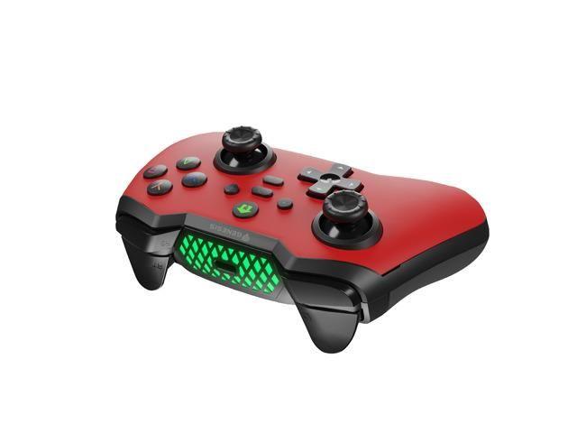 Gamepad Genesis Mangan 400 bezprzewodowy do PC/SWITCH/MOBILE czerwony — zdjęcie 3
