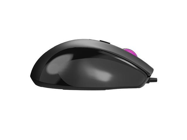 Mysz przewodowa Natec PIGEON 2 optyczna 4000dpi USB programowalna czarna — zdjęcie 3