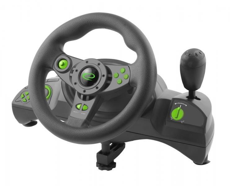 Kierownica Esperanza EGW102 "Nitro" do PC/PS3 — zdjęcie 2