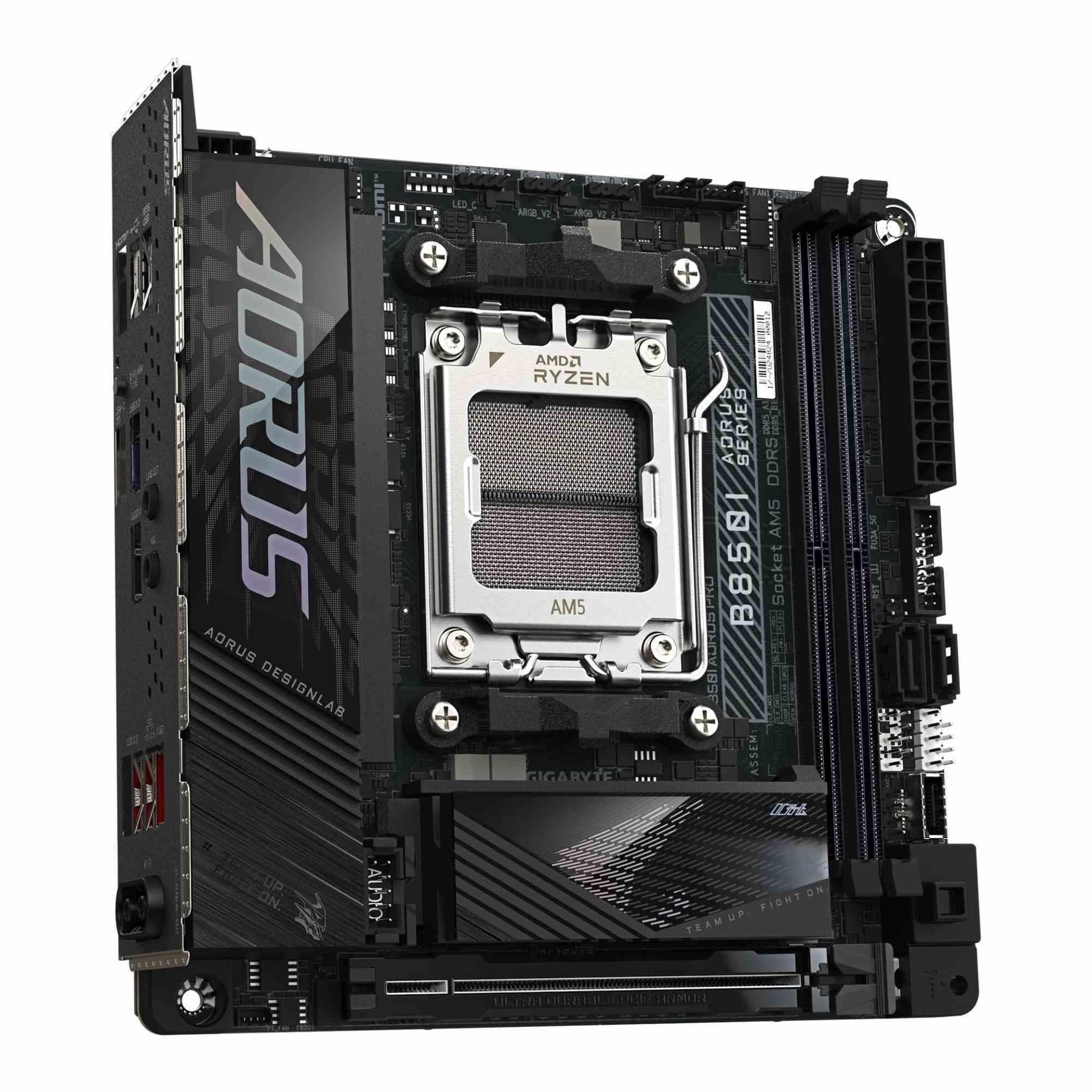 Płyta Gigabyte B850I AORUS PRO /AMD B850/DDR5/SATA3/M.2/USB3.1/PCIe5.0/WiFi/BT/AM5/Mini-ITX — zdjęcie 2