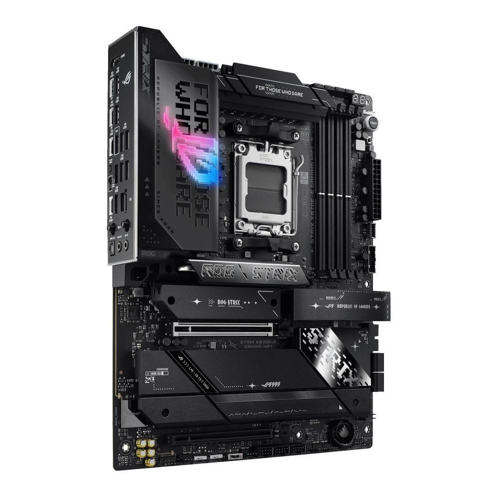 Płyta Asus ROG STRIX X870E-E GAMING WIFI /AMD X870/DDR5/SATA3/M.2/USB4/WiFi/BT/PCIe5.0/AM5/ATX — zdjęcie 2