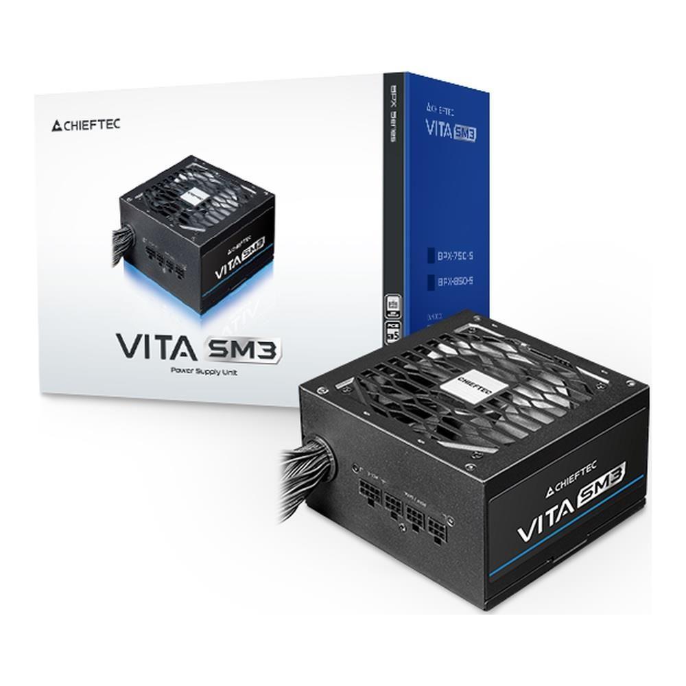 Zasilacz Chieftec VITA SM3 BPX-650-C 650W ATX 120mm 80+ Bronze aPFC — zdjęcie 8
