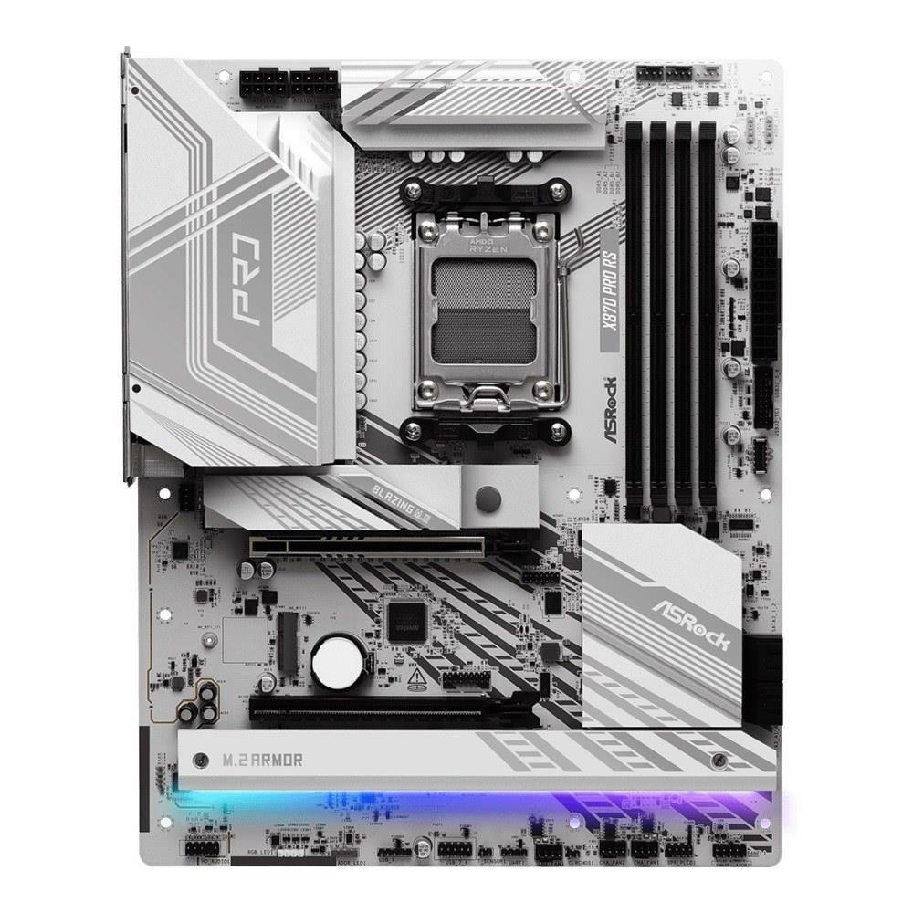 Płyta ASrock X870 PRO RS /AMD X870/DDR5/SATA3/M.2/USB4/PCIe5.0/AM5/ATX — zdjęcie 2