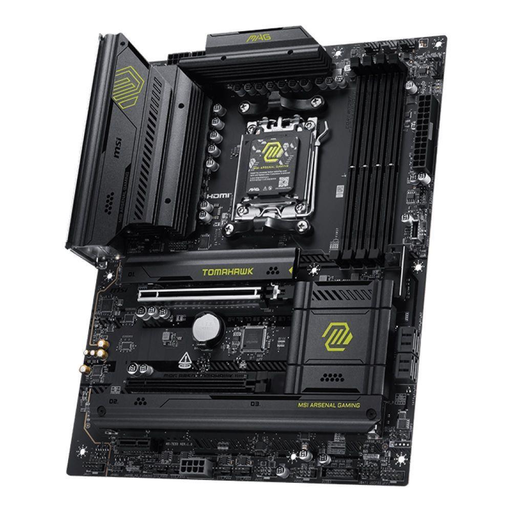 Płyta MSI MAG B850 TOMAHAWK WIFI /AMD B850/DDR5/SATA3/M.2/USB3.2/WiFi/BT/PCIe5.0/AM5/ATX — zdjęcie 3