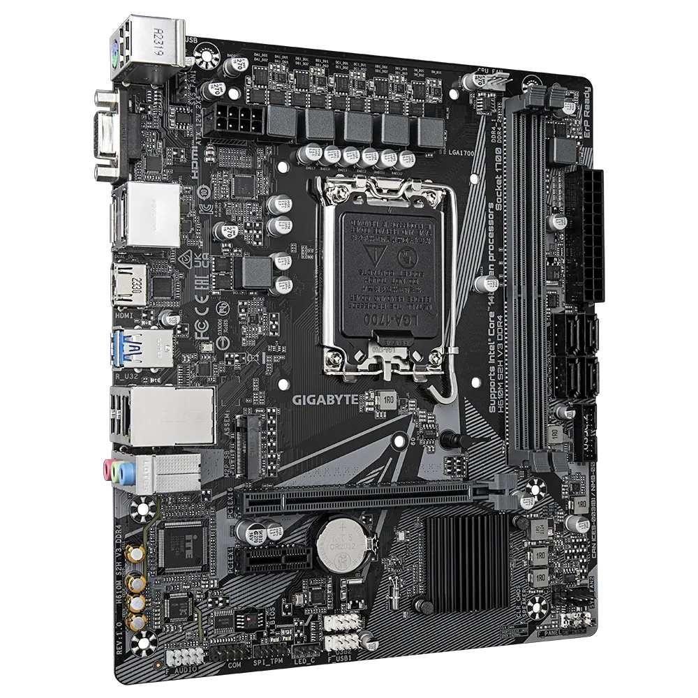 Płyta Gigabyte H610M S2H V3 DDR4 (rev. 1.0) /H610/DDR4/SATA3/M.2/USB3.0/PCIe4.0/s.1700/mATX — zdjęcie 2