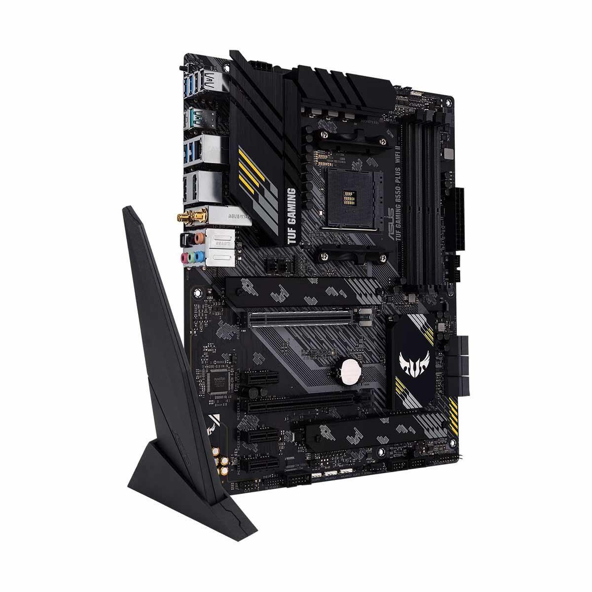 Płyta Asus TUF GAMING B550-PLUS WIFI II /AMD B550/SATA3/M.2/USB3.1/PCIe4.0/WiFi/BT/AM4/ATX — zdjęcie 5