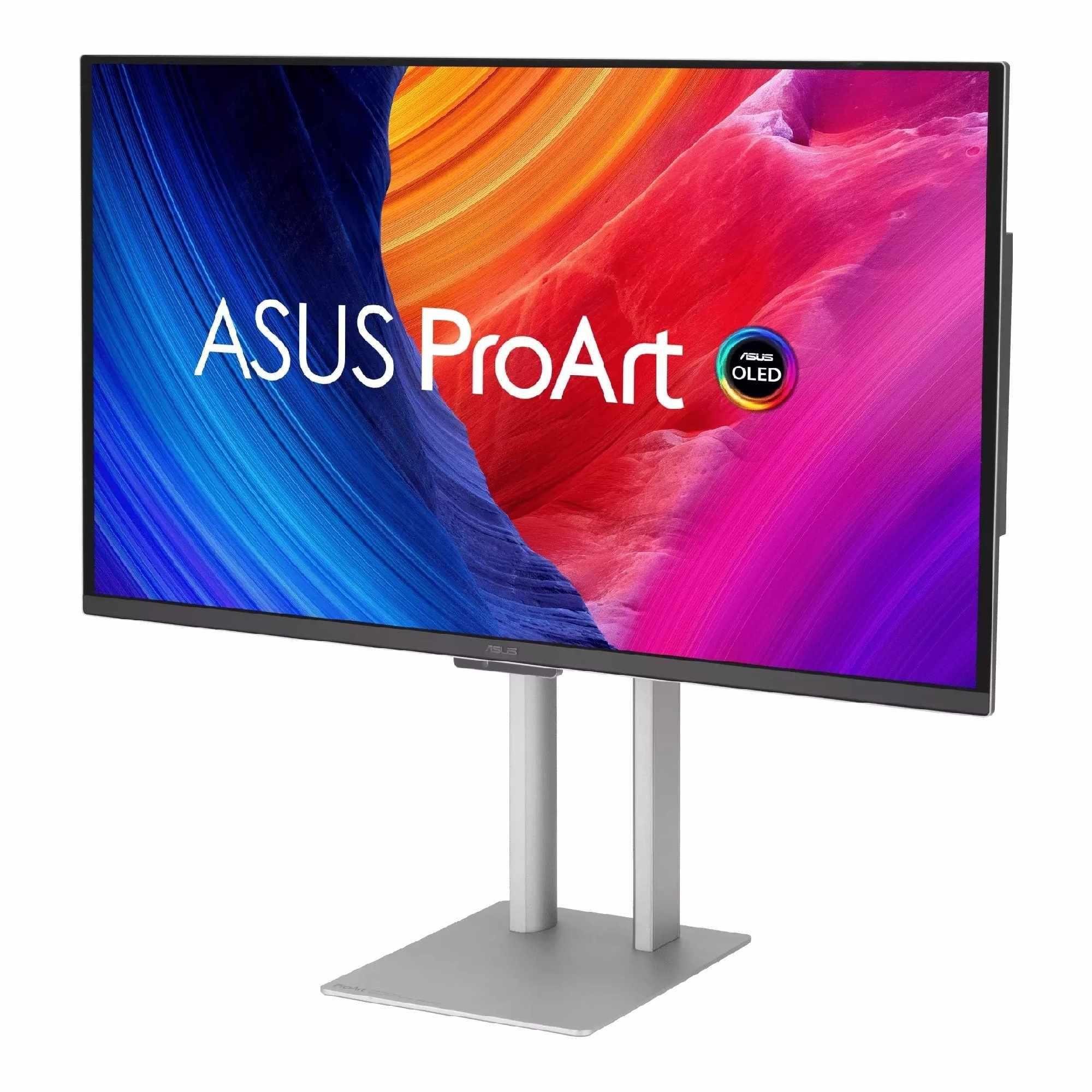 Monitor Asus 27" ProArt Display OLED PA27UCDMR QD-OLED 4K UHD 240Hz HDMI DP HUB głośniki — zdjęcie 3