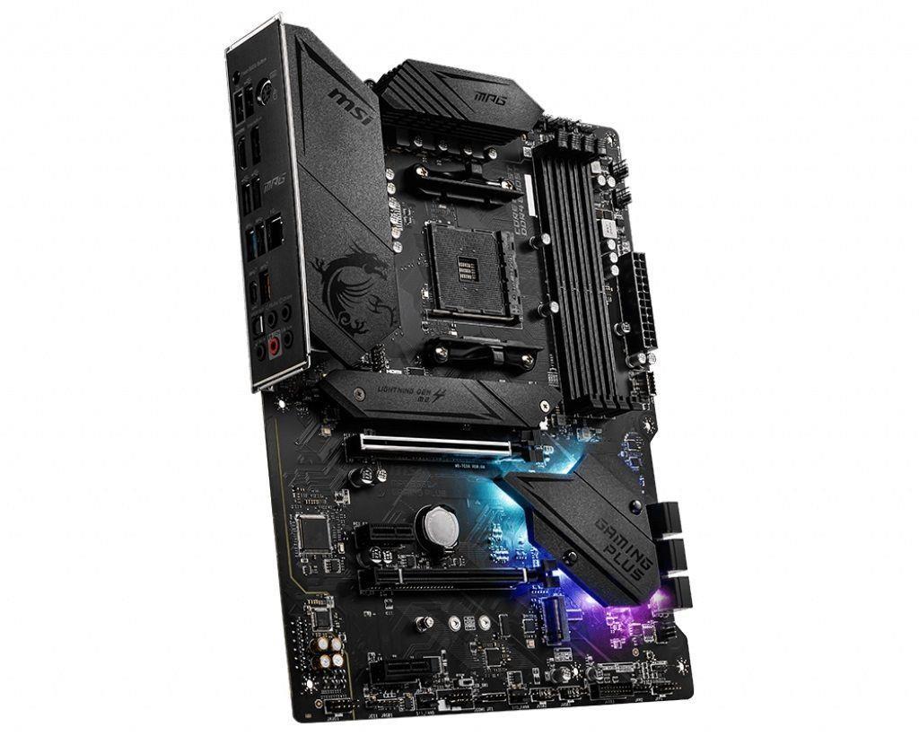 Płyta MSI MPG B550 GAMING PLUS /AMD B550/DDR4/SATA3/M.2/USB3.1/PCIe4.0/AM4/ATX — zdjęcie 4