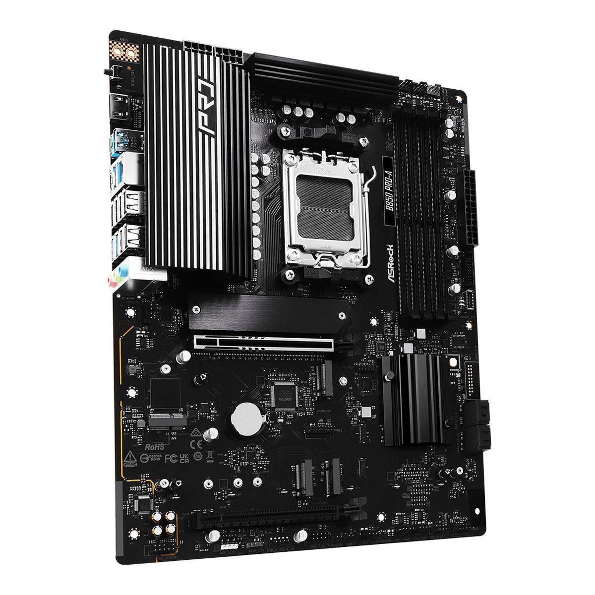 Płyta ASrock B850 Pro-A /AMD B850/DDR5/SATA3/M.2/USB3.2/PCIe5.0/AM5/ATX — zdjęcie 2