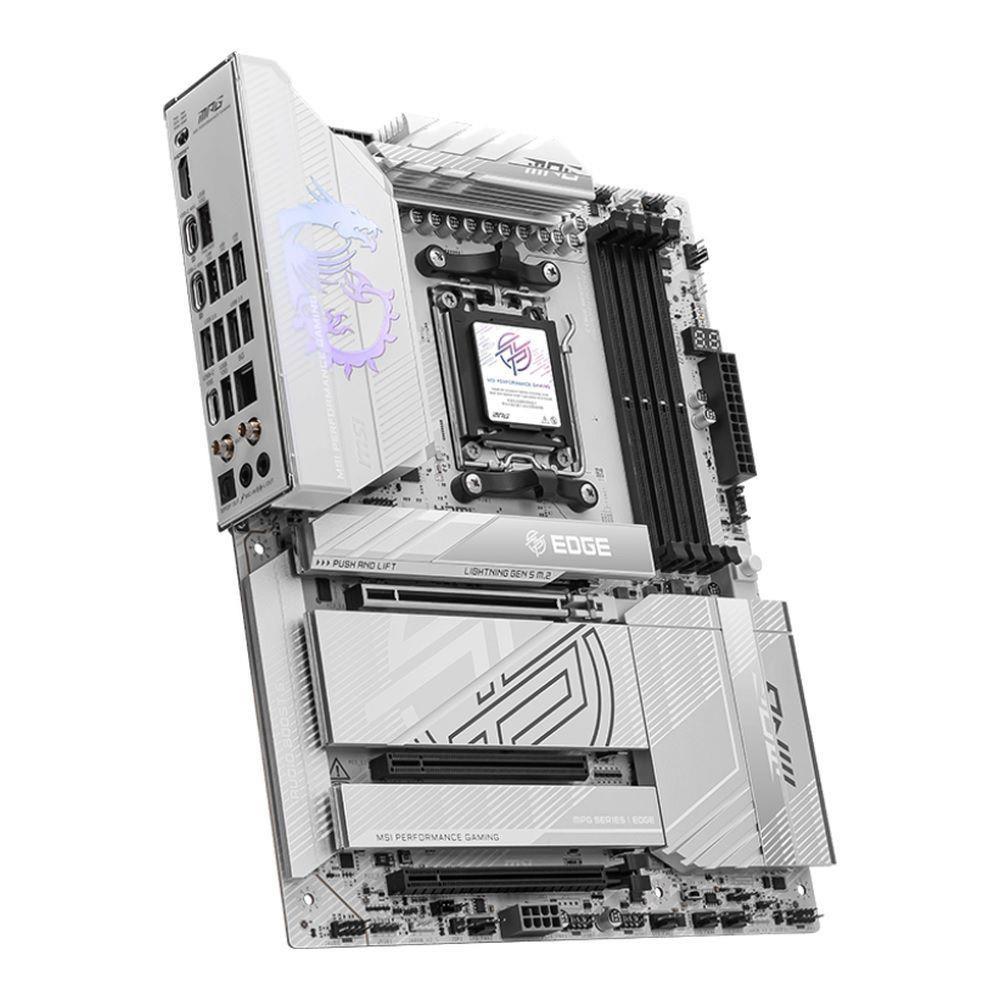 Płyta MSI MPG X870E EDGE TI WIFI /AMD X870/DDR5/SATA3/M.2/USB4/WiFi/BT/PCIe5.0/AM5/ATX — zdjęcie 2