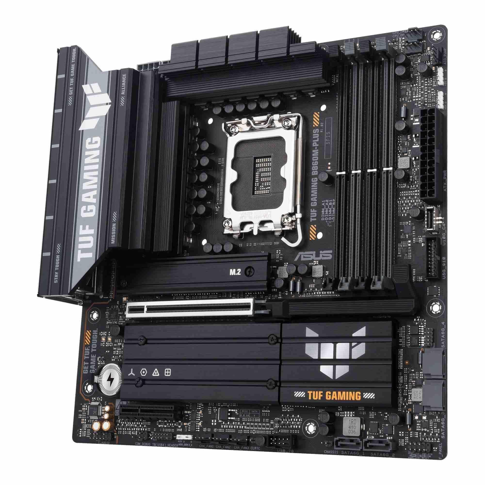 Płyta Asus TUF GAMING B860M-PLUS /B860/DDR5/SATA3/M.2/USB3.2/PCIe5.0/s.1851/M-ATX — zdjęcie 3