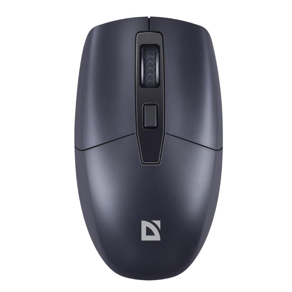 Mysz bezprzewodowa Defender MODERN MB-985 optyczna bezklikowa silent 1600dpi czarna — zdjęcie 1