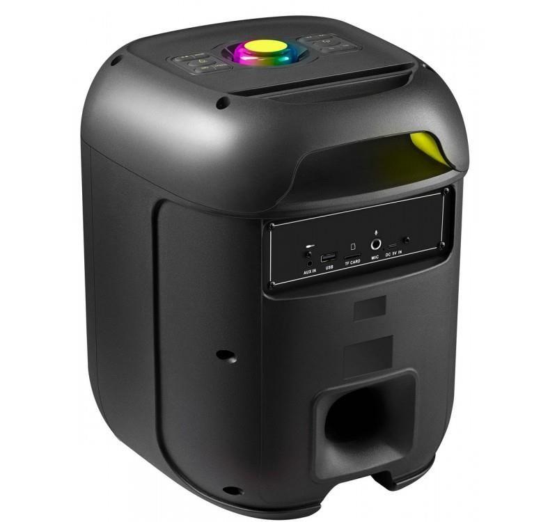 Głośnik Defender BOOMER 65 Bluetooth 65W MP3/FM/SD/USB/AUX/TWS/LED/MIC/DSP KARAOKE czarny PILOT — zdjęcie 7