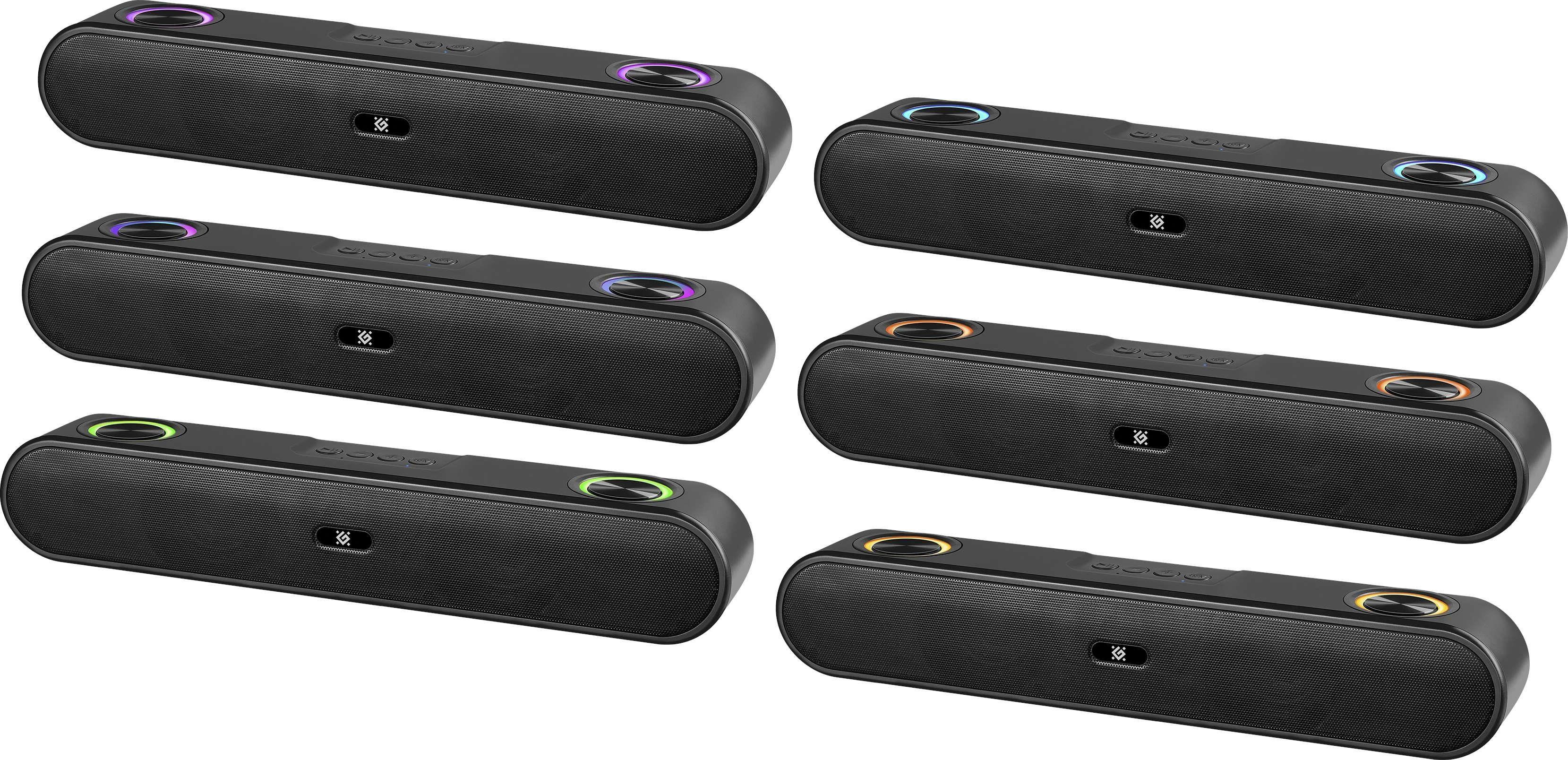 Głośnik Defender Z9 Soundbar 16W USB Bluetooth LED Podświetlany — zdjęcie 2