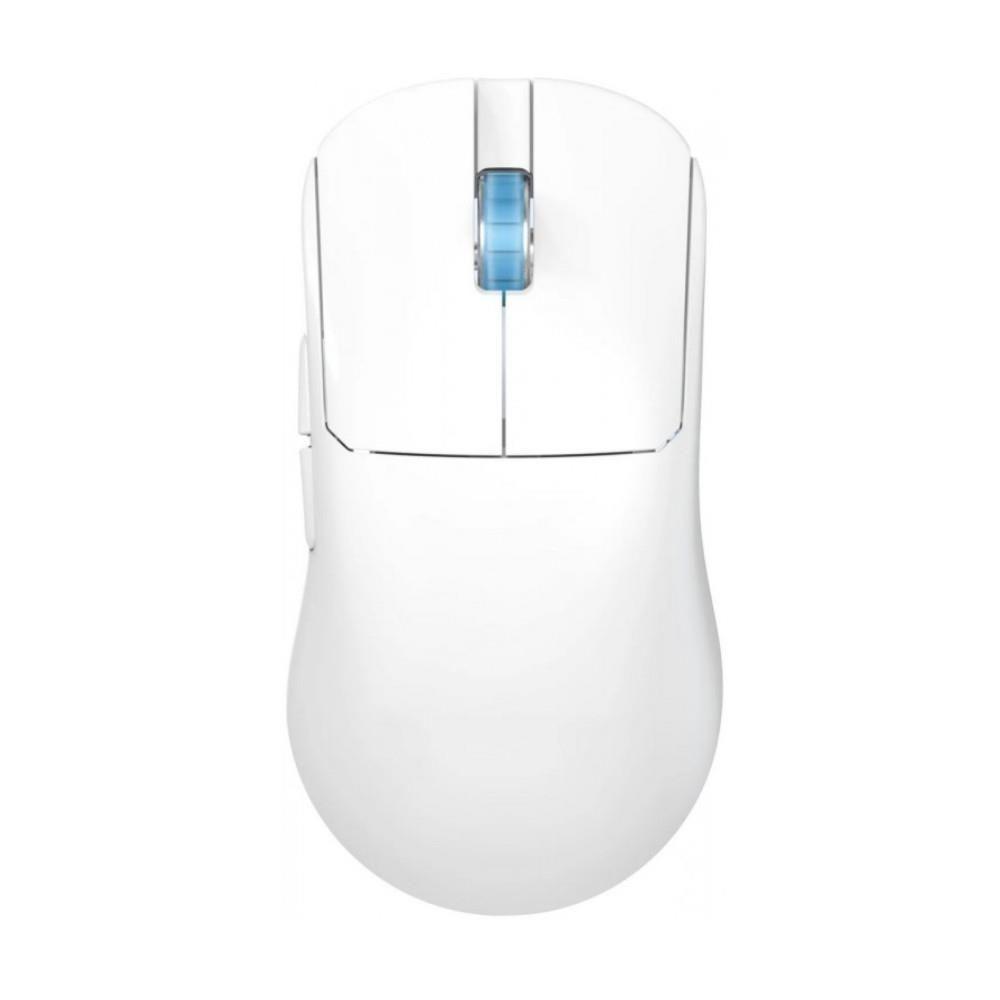 Mysz bezprzewodowa Defender FAME GM-516 optyczna 10000dpi 2.4 GHz + Bluetooth biała AKUMULATOR 5 przycisków Gaming — zdjęcie 1