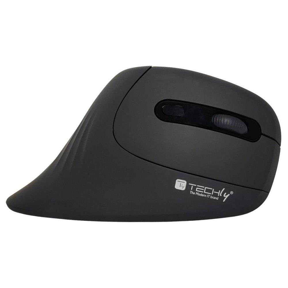 Mysz bezprzewodowa Techly 2.4GHz RF USB pionowa 3200dpi optyczna — zdjęcie 5