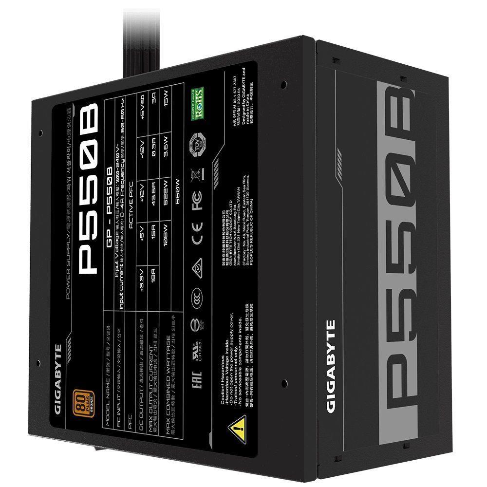 Zasilacz Gigabyte P550B 550W — zdjęcie 5