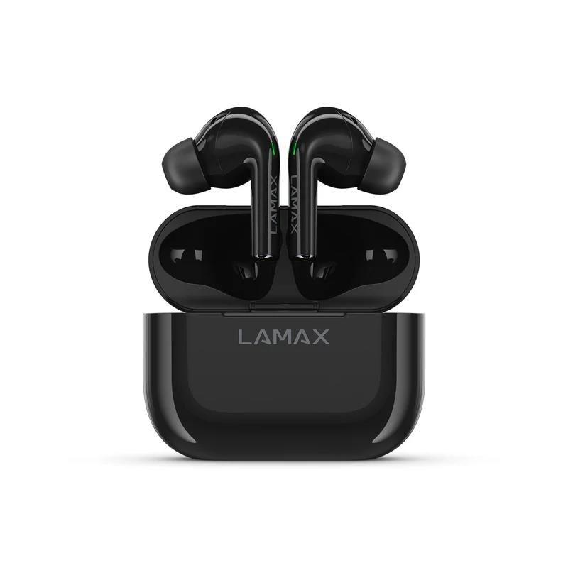 Słuchawki bezprzewodowe LAMAX Clips1 ANC BT 5.3 BeatBass® czarne