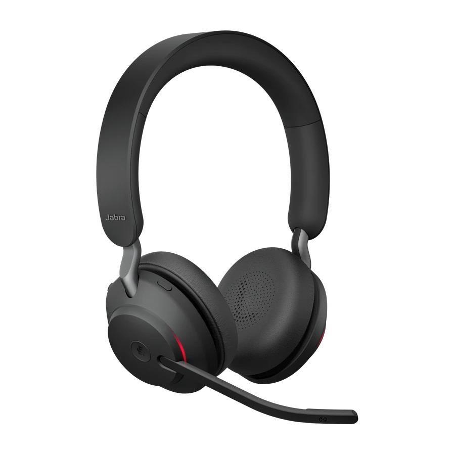 Słuchawki bezprzewodowe z mikrofonem Jabra Evolve2 65 Link380a MS Stereo Black — zdjęcie 3