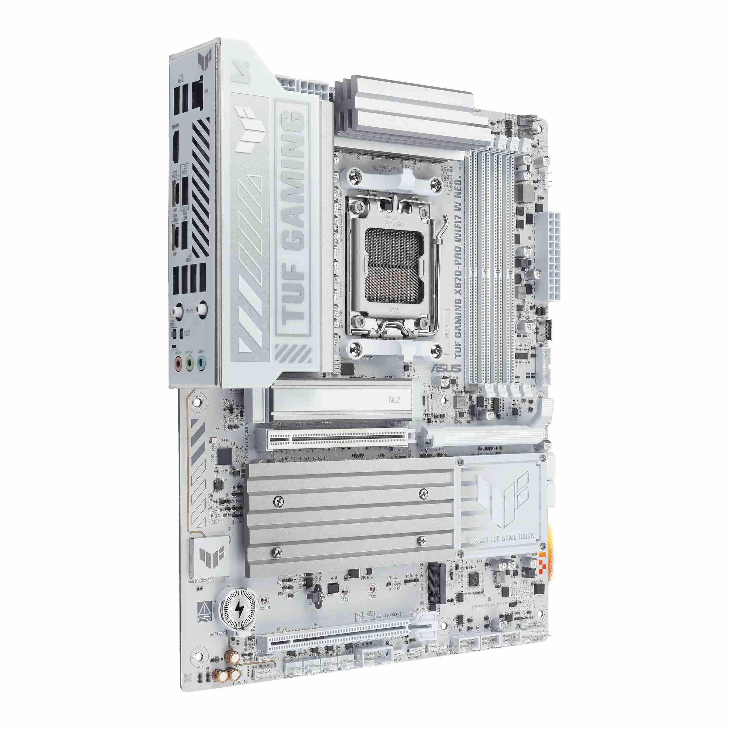 Płyta Asus TUF GAMING X870-PRO WIFI7 W NEO /AMD X870/DDR5/SATA3/M.2/USB4/WiFi/BT/PCIE5.0/AM5/ATX — zdjęcie 2