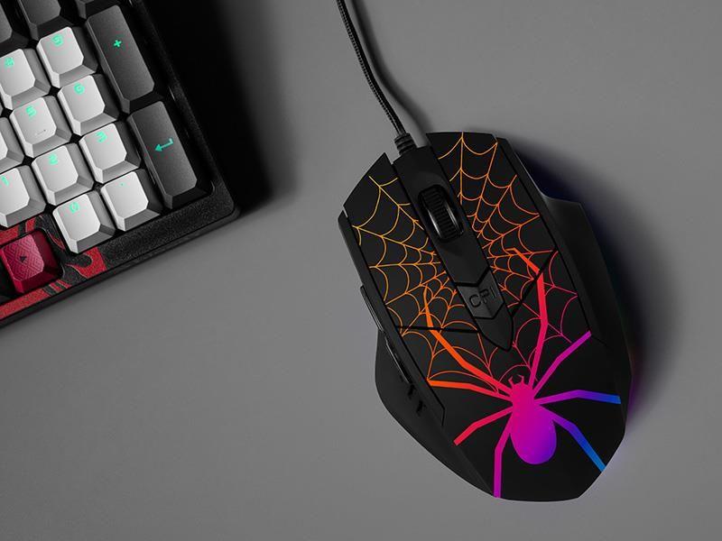 Mysz przewodowa Tracer Black Widow USB optyczna — zdjęcie 5
