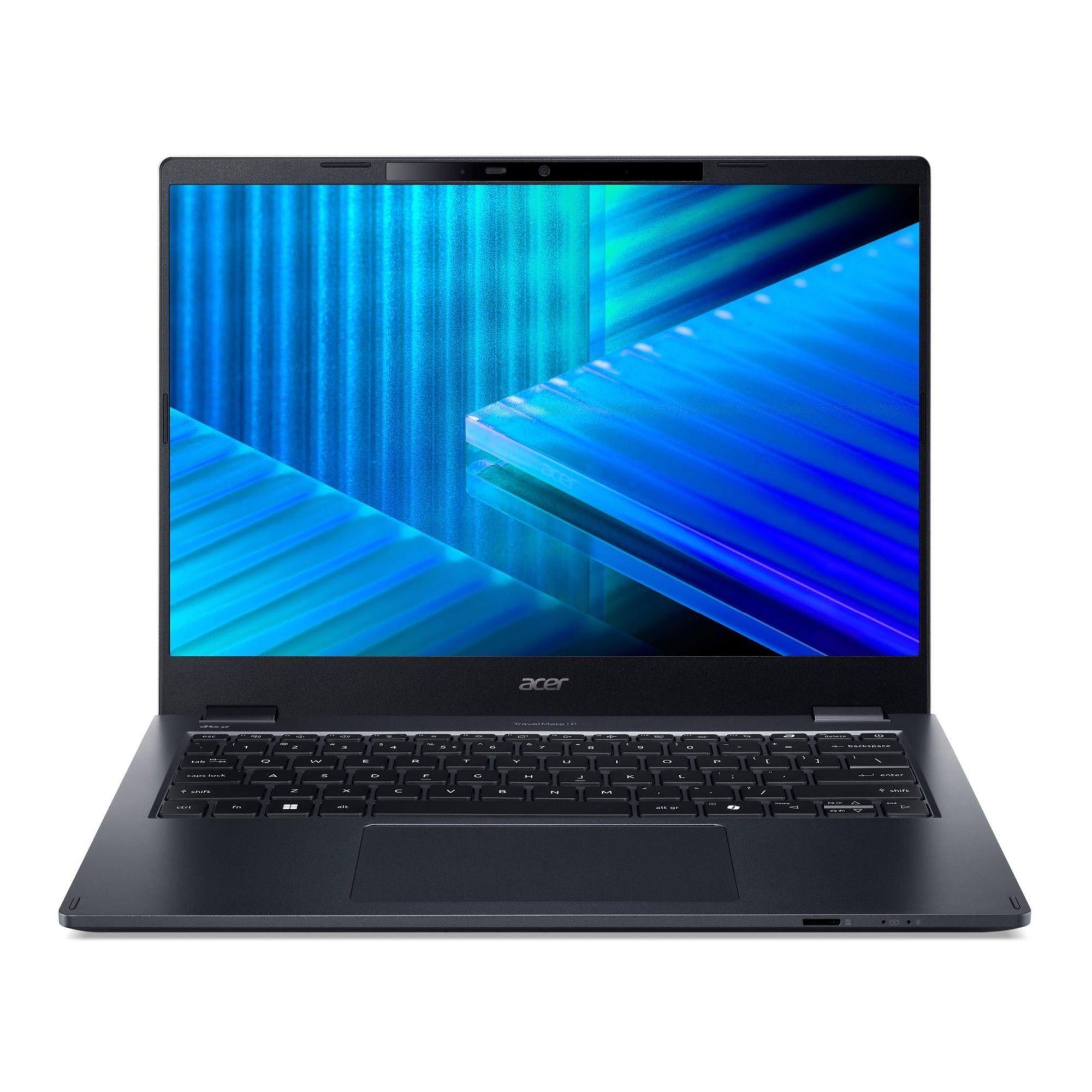 Notebook Acer TravelMate P4 TMP414-55-TCO 14"2.8K/Ultra 5 225U/16GB/SSD512GB/Intel/11PR Abyss Blue 3Y — zdjęcie 1