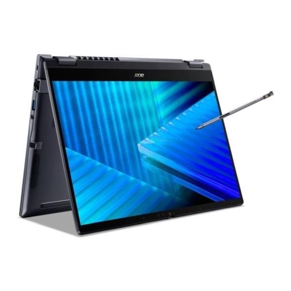 Notebook Acer TravelMate P4 TMP414RN-55-TCO 14"WUXGA Touch/Ultra 5 225U/16GB/SSD512GB/Intel/11PR Black 3Y — zdjęcie 4