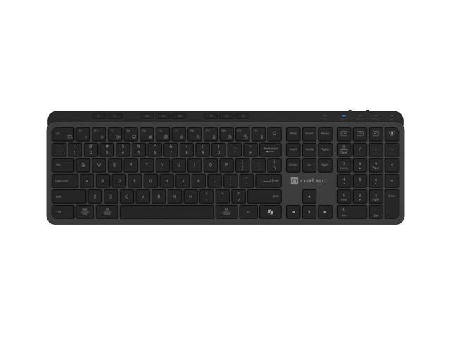 Klawiatura bezprzewodowa Natec Medusa US BT + 2.4GHz X-sciccors Slim