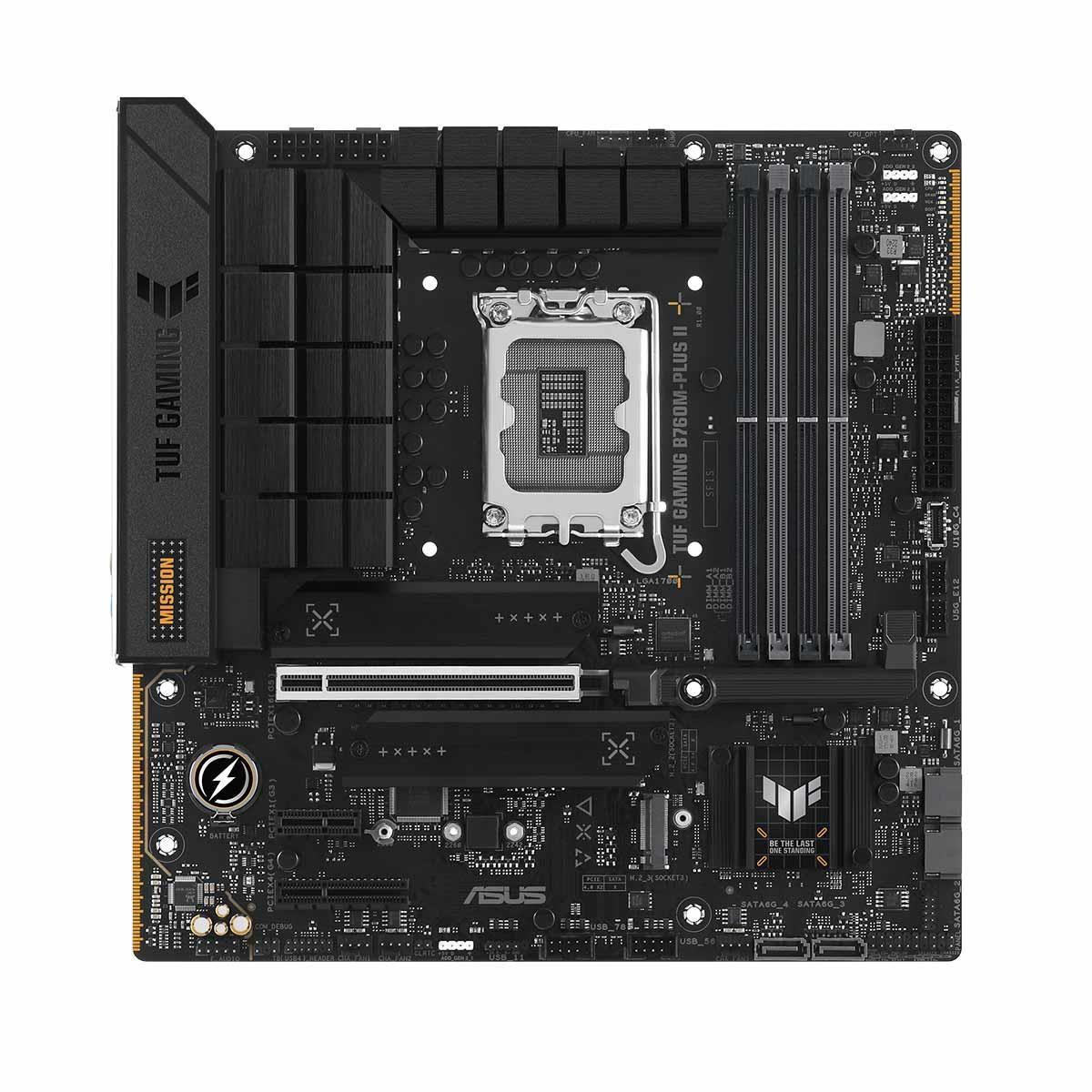 Płyta Asus TUF GAMING B760M-PLUS II /B760/DDR5/SATA3/M.2/USB3.2/PCIe5.0/s.1700/mATX — zdjęcie 1