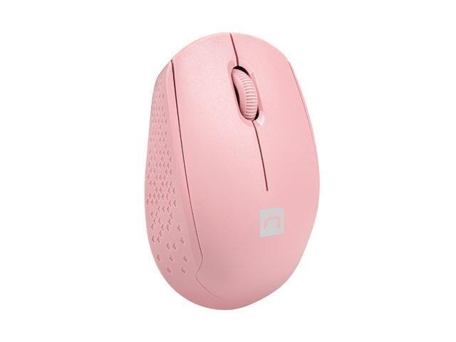 Mysz bezprzewodowa Natec Stork optyczna 1600 DPI różowa — zdjęcie 9