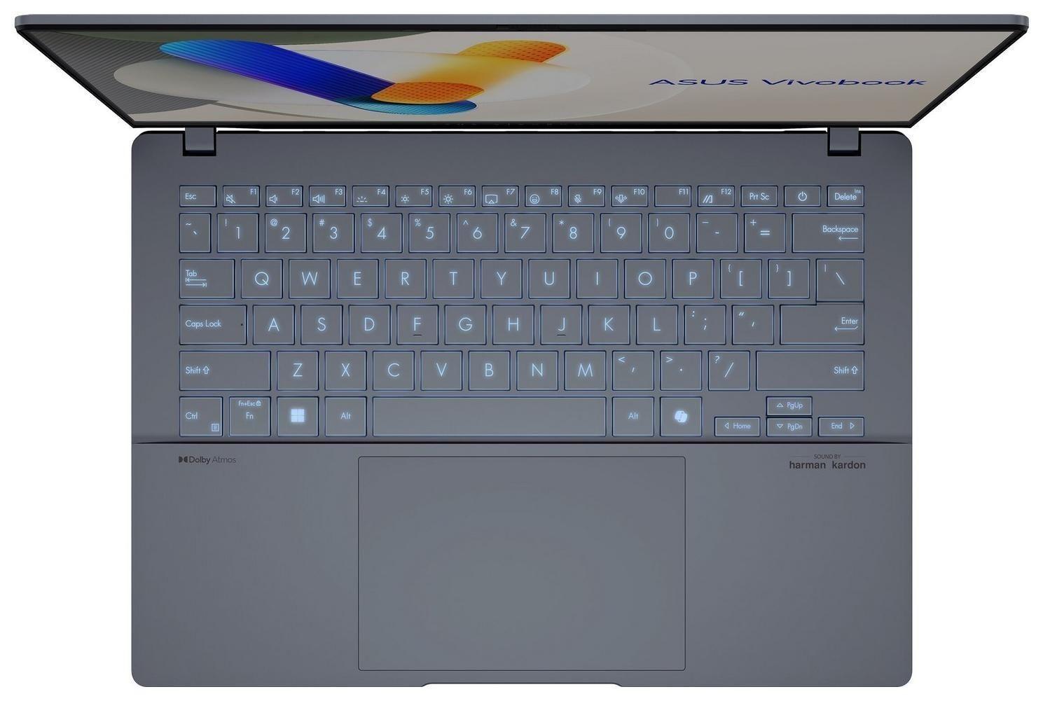Notebook Asus Vivobook S 14 OLED S5406SA-QD005W 14"WUXGA/Ultra 7 256V/16GB/SSD512GB/Arc 140V/W11 Blue — zdjęcie 4