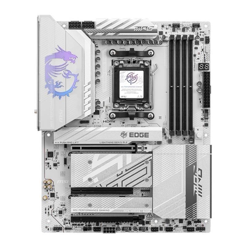 Płyta MSI MPG B850 EDGE TI WIFI /AMD B850/DDR5/SATA3/M.2/USB3.2/WiFi/BT/PCIe5.0/AM5/ATX — zdjęcie 1
