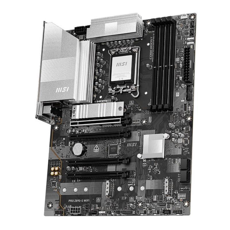 Płyta MSI PRO Z890-S WIFI /Z890/DDR5/SATA3/M.2/TB4/WiFi/BT/PCIe5.0/s.1851/ATX — zdjęcie 2