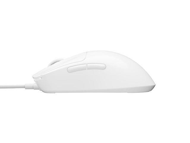 Mysz przewodowa Fury Tanto T4 RGB dla graczy 12000 DPI programowalna biała — zdjęcie 9